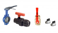 Ball valves and butterfly valves