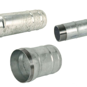 Galvanized hose nozzle