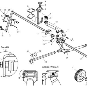 T51 wheel tripod