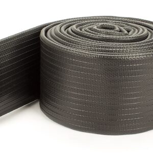 Rubberized flat hose